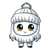 Winter Eskimo Comic Cute