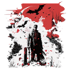Dracula stands