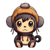 Monkey Winter Comic