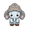 Elephant Winter Comic
