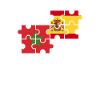 Maroc Espagne Drapeau Espagnols Marocains