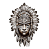 Tribal Mask Design