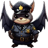 Polizei Fledermaus