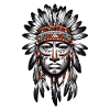 Tribal Mask Design