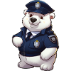 Police Polar Bear