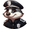 Badger Policewoman