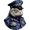 Chamäleon Polizei