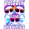 Chillin With My Snowmies Groovey Snowman