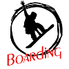 Boarding Snowboarding