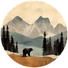 Bear in the mountains