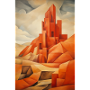 Desert Landscape, Desert Village