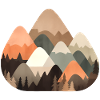 Mountains and forest
