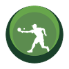 Pickleball player