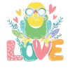 Loving Budgie Design
