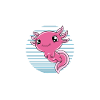 Funny Axolotl Cute Axolotl