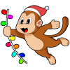 Monkey Christmas Liana