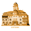 Artern Rathaus Kyffhäuser Unstrut Thüringen