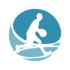 Basketball Player Hooping Dribbling
