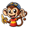 Cartoon Monkey 1