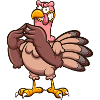 Evil Cartoon Turkey