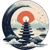 Zen Temple's Dawn Gaze