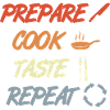 Prepare Cook Taste Repeat