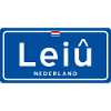 Leiu (Leiden) town sign