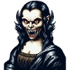Mona Lisa goes Vamp