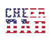 Cheer Papa Pom-pom girl Papa