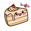 Loving piece of cake