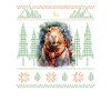 Noël Capybara Hiver Capybara Neige