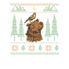 Capybara Neige Noël Capybara Hiver