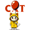 Red Balloon Kitten