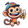 Cartoon Monkey 2