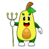 Avocat Halloween Devil