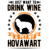 Hovawart et le vin