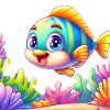 Cartoon Fish 2