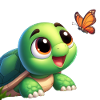 Cartoon Turtle 4