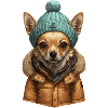 Chihuahua Winter Outfit