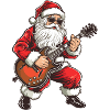 Père Noël à bascule