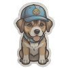 Ein cooler Hund mit Basecap!