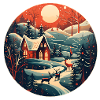 Christmas Winter Landscape