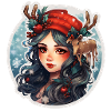 Fille de Noël