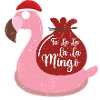 Flamingo Design Lustige Weihnachtspullover