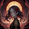 Anime voll Mond