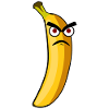 Banana Grumpy Bananas