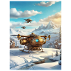 Steampunk Winterlandschaft Drohne 1.6