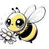 Bee Cartoon 12