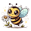 Bee Cartoon 10