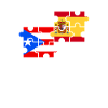 Puerto Rico Spain Flag Spanish Puerto Rican